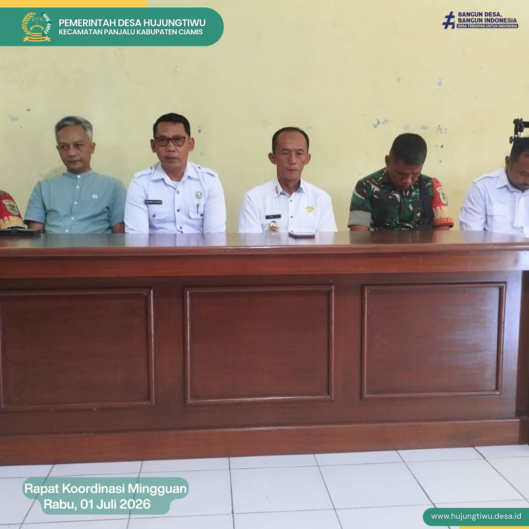 Rapat Koordinasi/Minggon 01 Ju...