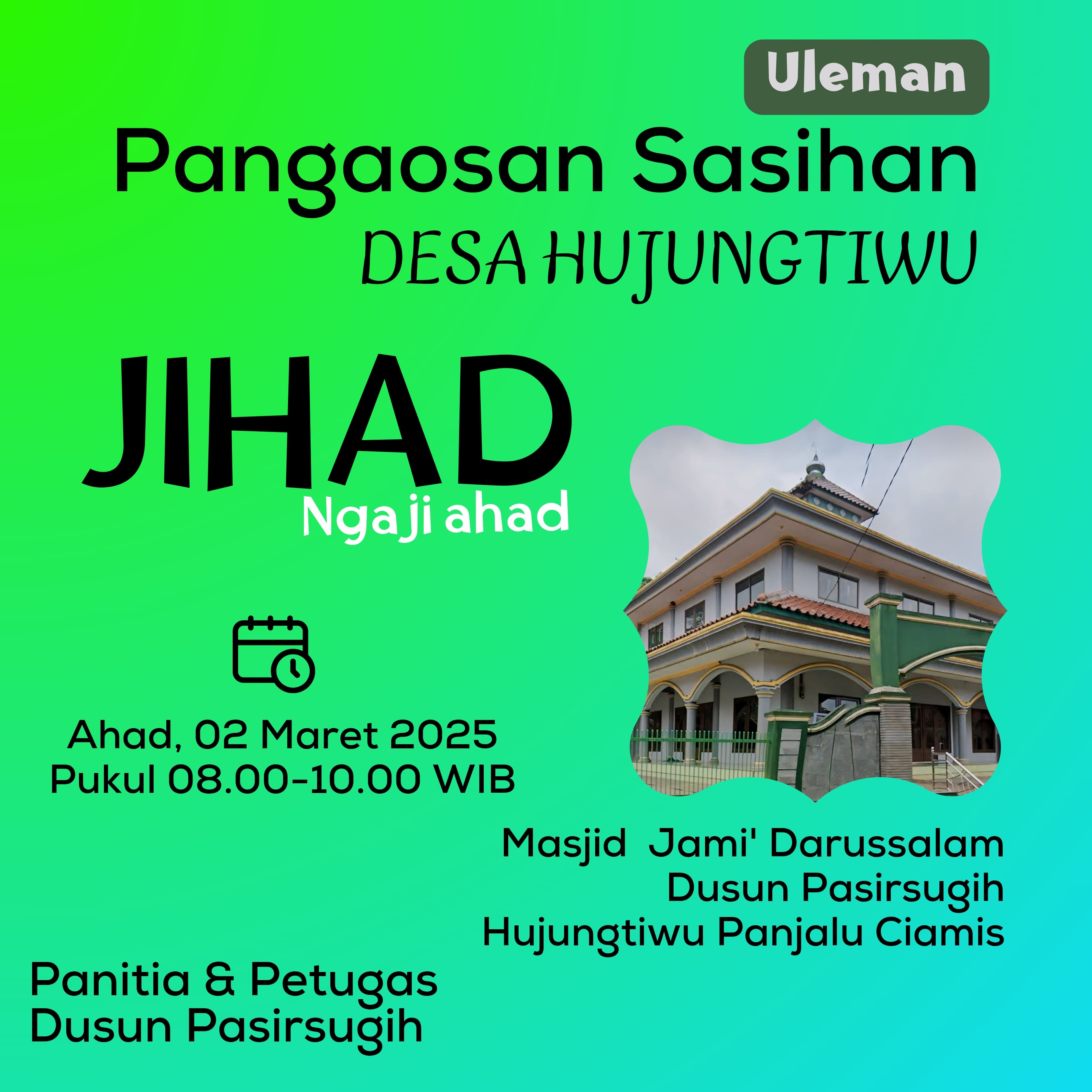 JiHad Maret 2025 Edisi Ramadhan 1446 H Pasirsugih